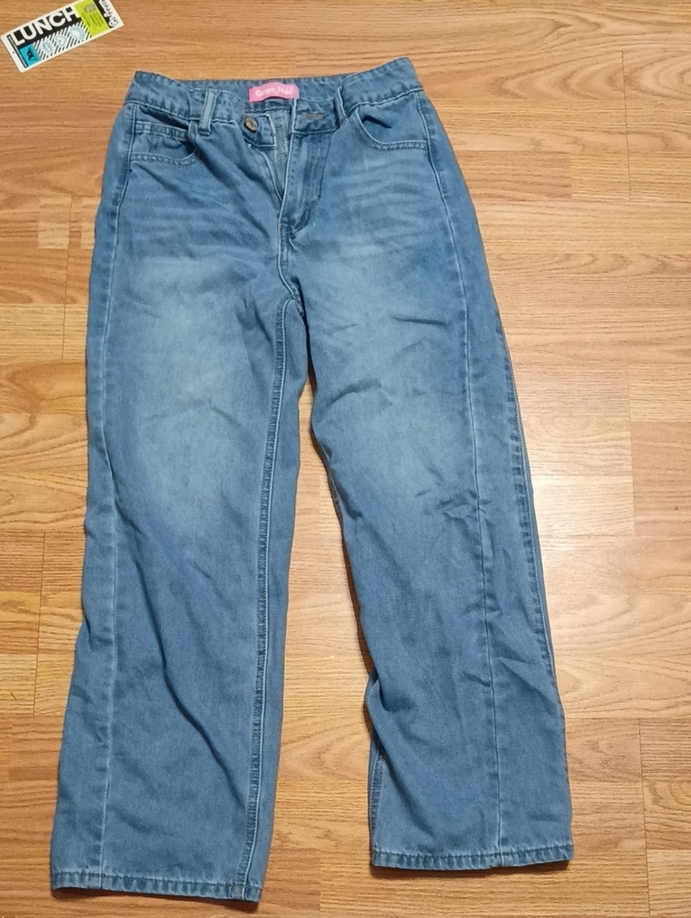 Kids Light Blue Straight-Leg Jeans